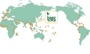 ISME会員の輪は、世界94か国/地域に広がっています！